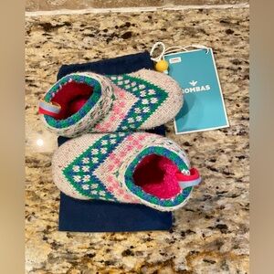 Bombas toddler fleece slipper